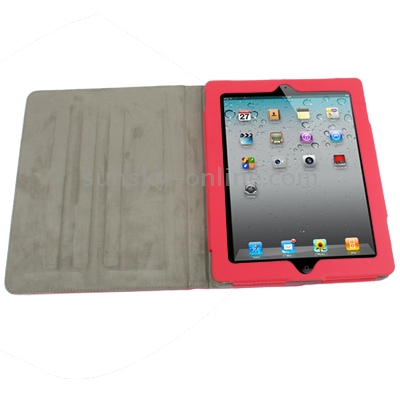 Cute Leather Case for iPad 2 (Red) Cute Leather Case for iPad 2 (Red)