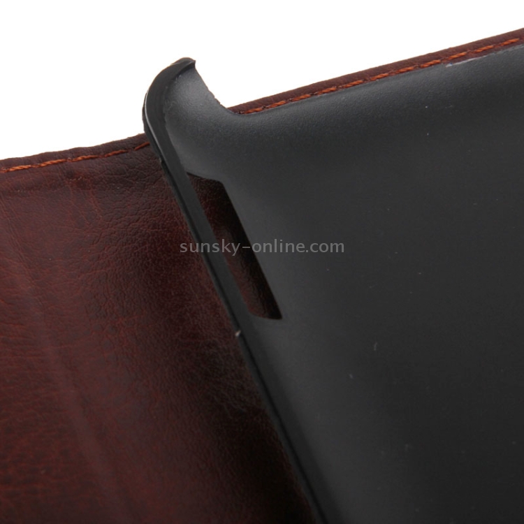 Peony Pattern Denim Texture Leather Case with Credit Card Slots & Holder for iPad 4 / iPad New (iPad 3) / iPad 2