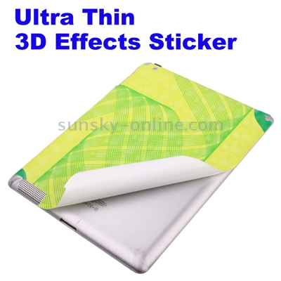 Ultra Thin 3D Effects Sticker for iPad 2 Ultra Thin 3D Effects Sticker for iPad 2