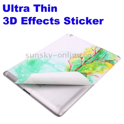 Ultra Thin 3D Effects Sticker for iPad 2 Ultra Thin 3D Effects Sticker for iPad 2