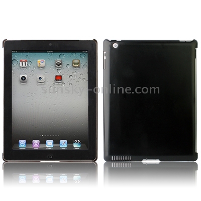 Frosted Crystal Case for iPad 4 / New iPad (iPad 3) / iPad 2 Smart Cover (using in S-IPAD2-0385), Black Frosted Crystal Case for iPad 4 / New iPad (iPad 3) / iPad 2 Smart Cover (using in S-IPAD2-0385), Black