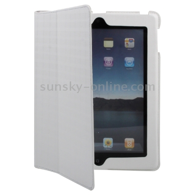 High Quality Bracket Leather Case with Hibernation Function for iPad 2 (White) High Quality Bracket Leather Case with Hibernation Function for iPad 2 (White)