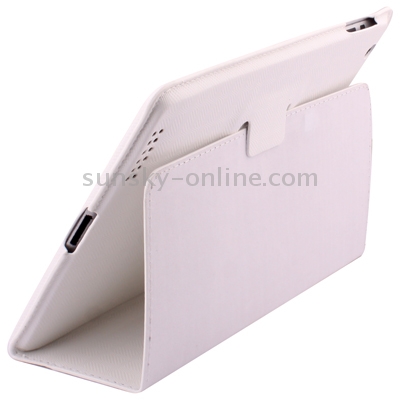 High Quality Bracket Leather Case with Hibernation Function for iPad 2 (White) High Quality Bracket Leather Case with Hibernation Function for iPad 2 (White)