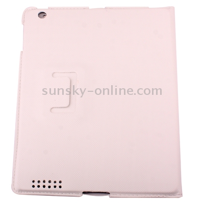 High Quality Bracket Leather Case with Hibernation Function for iPad 2 (White) High Quality Bracket Leather Case with Hibernation Function for iPad 2 (White)