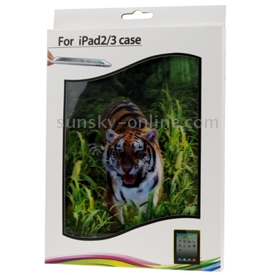 3D Effect Style Tiger Pattern Plastic Case for New iPad (iPad 3) / iPad 2 / iPad 4 3D Effect Style Tiger Pattern Plastic Case for New iPad (iPad 3) / iPad 2 / iPad 4