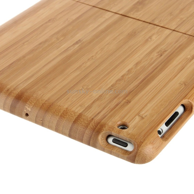 Detachable Bamboo Material Case for iPad 4 / New iPad (iPad 3)