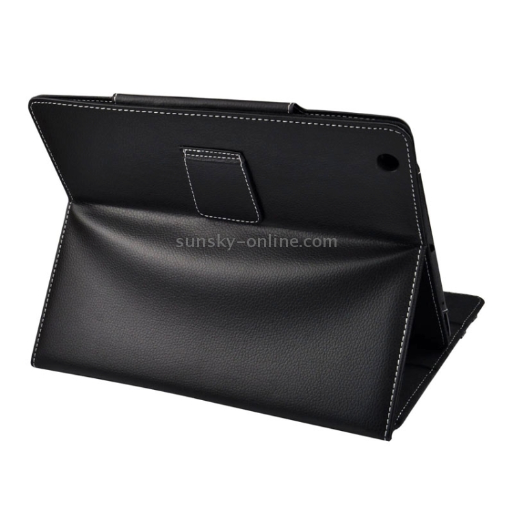 Litchi Texture Leather Case with 3-angle Viewing Holder for iPad 4 / New iPad (iPad 3) / iPad 2 (Black) Litchi Texture Leather Case with 3-angle Viewing Holder for iPad 4 / New iPad (iPad 3) / iPad 2 (Black)