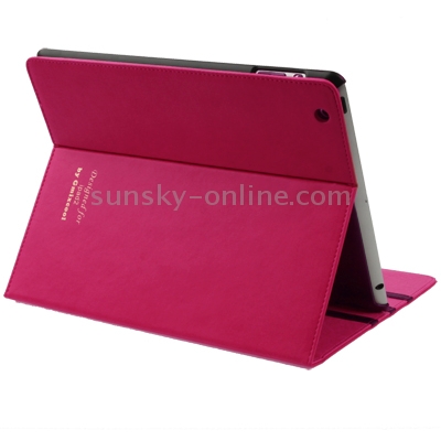 Magic Pentacle Harry Potter Leather Case with Sleep / Wake-up Function for iPad 4 / New iPad (iPad 3), Magenta Magic Pentacle Harry Potter Leather Case with Sleep / Wake-up Function for iPad 4 / New iPad (iPad 3), Magenta