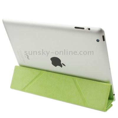 Multifunction 6 Viewing Angles Ultra Thin Smart Cover with Sleep / Wake up & Holder Function for New iPad (iPad 3) & iPad 2, Green Multifunction 6 Viewing Angles Ultra Thin Smart Cover with Sleep / Wake up & Holder Function for New iPad (iPad 3) & iPad 2, Green