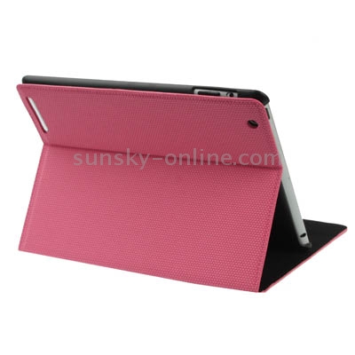Ball Texture Leather Case with Sleep / Wake-up Function for New iPad (iPad 3) / iPad 2 (Pink) Ball Texture Leather Case with Sleep / Wake-up Function for New iPad (iPad 3) / iPad 2 (Pink)