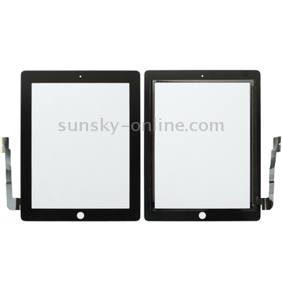Panel táctil para iPad nuevo (iPad 3) / iPad 4, negro (negro) - 1