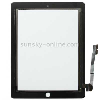 Panel táctil para iPad nuevo (iPad 3) / iPad 4, negro (negro) - 2