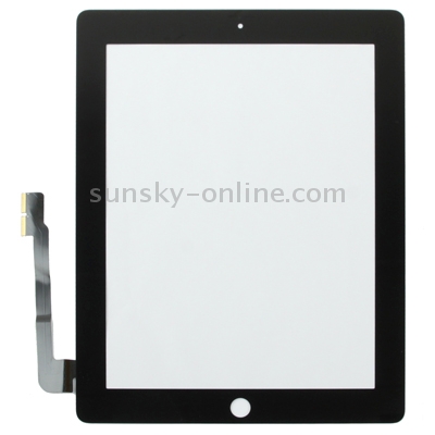 Panel táctil para iPad nuevo (iPad 3) / iPad 4, negro (negro) - 3
