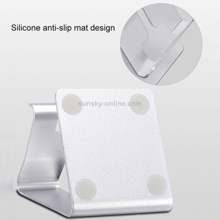 Aluminum Stand Desktop Holder for iPad, iPhone, Galaxy, Huawei, Xiaomi, HTC, Sony, and other Mobile Phones or Tablets(Black) Aluminum Stand Desktop Holder for iPad, iPhone, Galaxy, Huawei, Xiaomi, HTC, Sony, and other Mobile Phones or Tablets(Black)