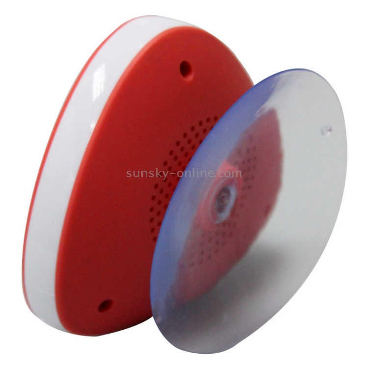 Triangle Style Mini Waterproof Bluetooth Speaker for iPad / iPhone / Other Bluetooth Mobile Phone, Support Handfree Function, Waterproof Level: IPX4(Red) Triangle Style Mini Waterproof Bluetooth Speaker for iPad / iPhone / Other Bluetooth Mobile Phone, Support Handfree Function, Waterproof Level: IPX4(Red)