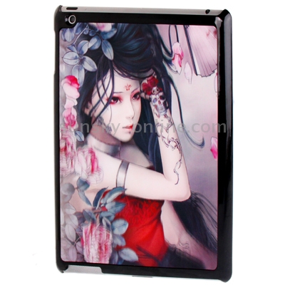 3D Effect Style Classical Beauty Pattern Plastic Protector Case for iPad 4 3D Effect Style Classical Beauty Pattern Plastic Protector Case for iPad 4