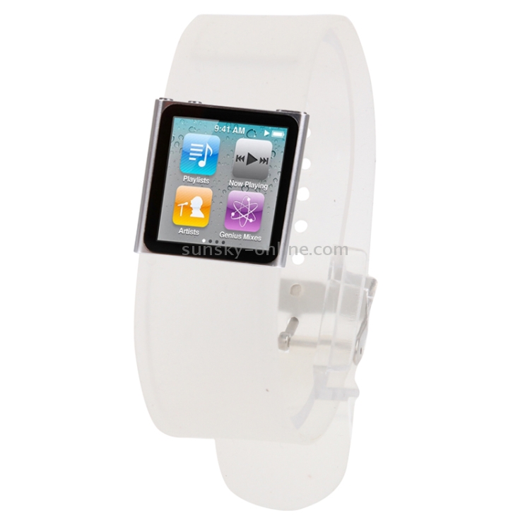 Silicon Watch Band for iPod nano 6(Black) Silicon Watch Band for iPod nano 6(Black)