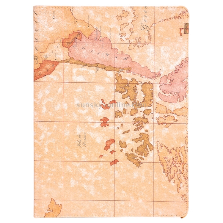 Map Pattern 360 Degrees Rotating Leather Case with Holder for iPad Pro 12.9 inch, Random Pattern Delivery Map Pattern 360 Degrees Rotating Leather Case with Holder for iPad Pro 12.9 inch, Random Pattern Delivery