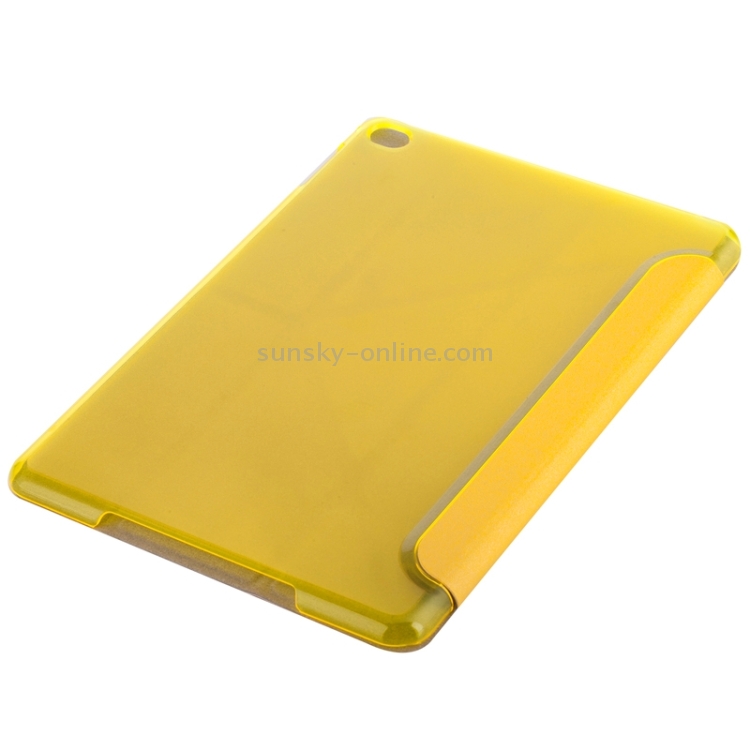 Transformers Style Silk Texture Horizontal Flip Solid Color Leather Case with Holder for iPad Pro 12.9 inch(Yellow) Transformers Style Silk Texture Horizontal Flip Solid Color Leather Case with Holder for iPad Pro 12.9 inch(Yellow)