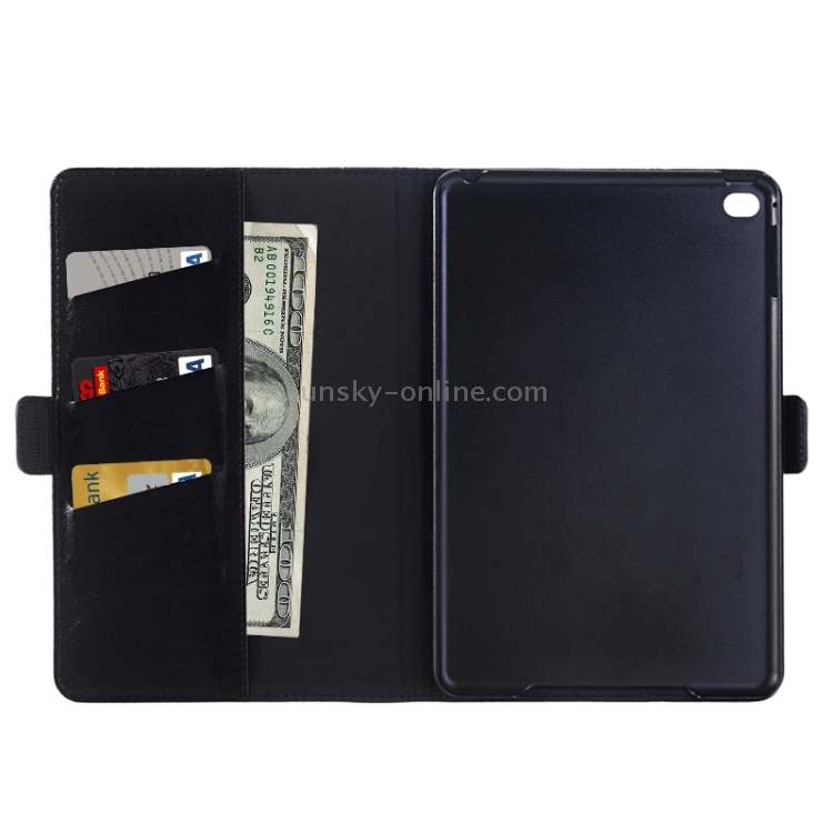 Crazy Horse Texture Horizontal Flip Leather Case with Holder & Card Slots & Wallet for iPad Pro 12.9 inch(Black) Crazy Horse Texture Horizontal Flip Leather Case with Holder & Card Slots & Wallet for iPad Pro 12.9 inch(Black)