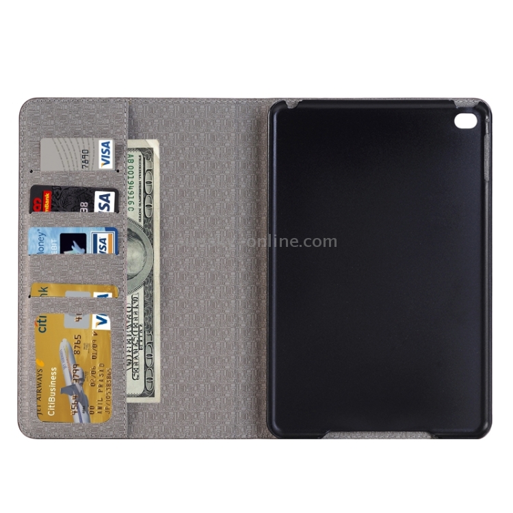 Grid Texture Horizontal Flip Leather Case with Holder & Card Slots & Wallet for iPad Pro 12.9 inch Grid Texture Horizontal Flip Leather Case with Holder & Card Slots & Wallet for iPad Pro 12.9 inch