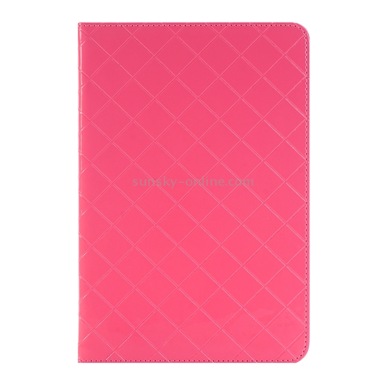 Bright Skin Grid Texture Horizontal Flip Leather Case with Holder & Card Slots & Wallet for iPad Pro 12.9 inch(Pink) Bright Skin Grid Texture Horizontal Flip Leather Case with Holder & Card Slots & Wallet for iPad Pro 12.9 inch(Pink)