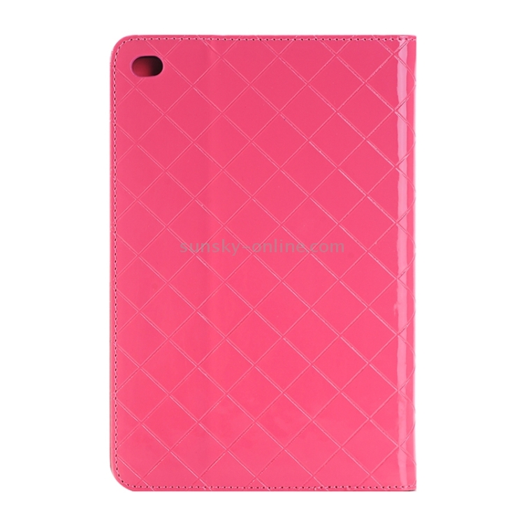 Bright Skin Grid Texture Horizontal Flip Leather Case with Holder & Card Slots & Wallet for iPad Pro 12.9 inch(Pink) Bright Skin Grid Texture Horizontal Flip Leather Case with Holder & Card Slots & Wallet for iPad Pro 12.9 inch(Pink)