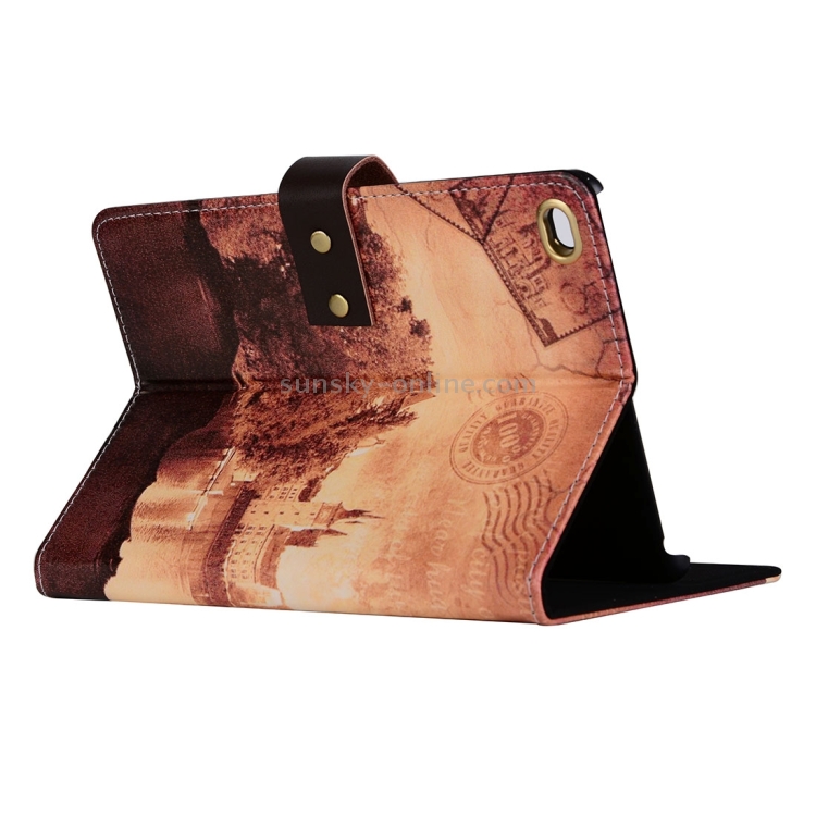Retro Style Noble and Elegant Surnay Patterns Horizontal Flip Leather Case with Holder & Genuine Leather Belt Fastener for iPad Pro 12.9 inch Retro Style Noble and Elegant Surnay Patterns Horizontal Flip Leather Case with Holder & Genuine Leather Belt Fastener for iPad Pro 12.9 inch