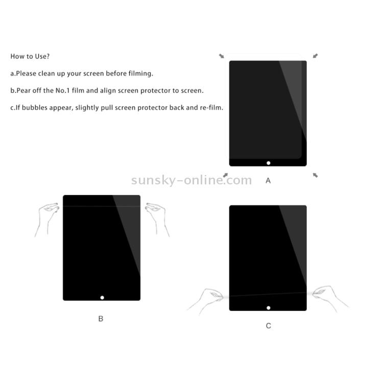 Rock HD Screen Protector for iPad Pro 12.9 inch Rock HD Screen Protector for iPad Pro 12.9 inch