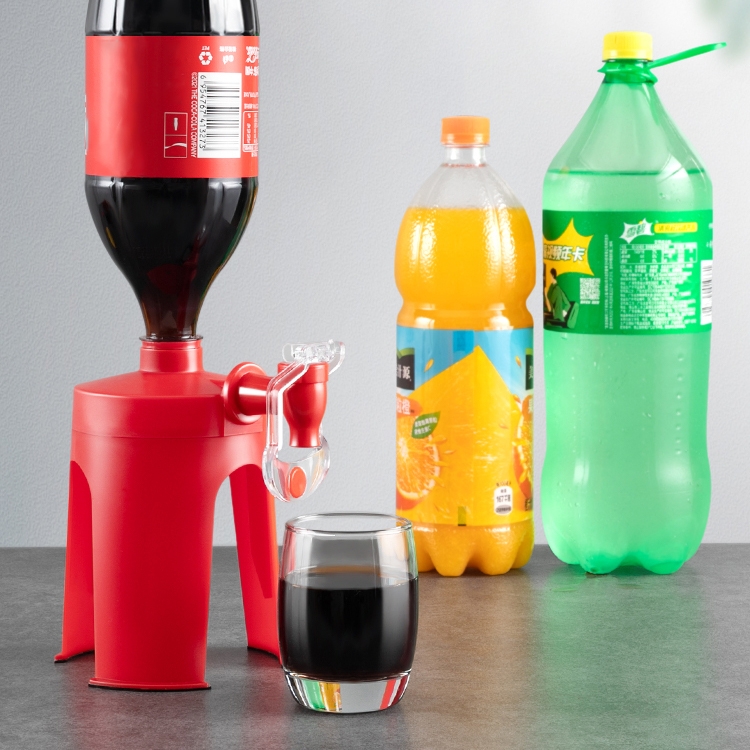 Cola & Soda Spender / Kühlschrank Fizz Saver Spender (rot)