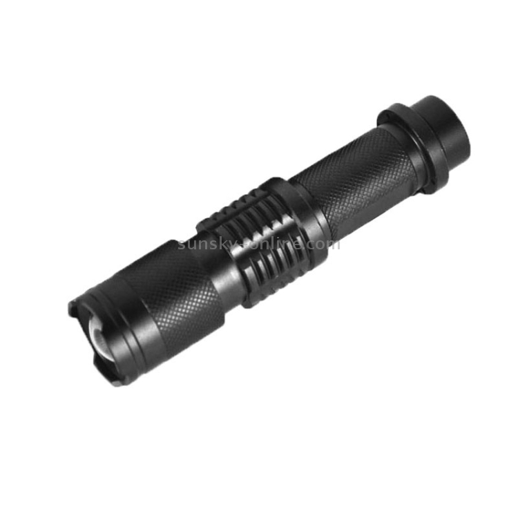 LT-HX CREE XM-L T6 5-Modes luce bianca torcia LED, 2200 LM Mini telescopico  (nero)