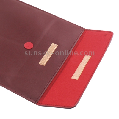 Magic Folder Sleeve Leather Case Bag for MacBook Air 13.3 inch (Scarlet) Magic Folder Sleeve Leather Case Bag for MacBook Air 13.3 inch (Scarlet)