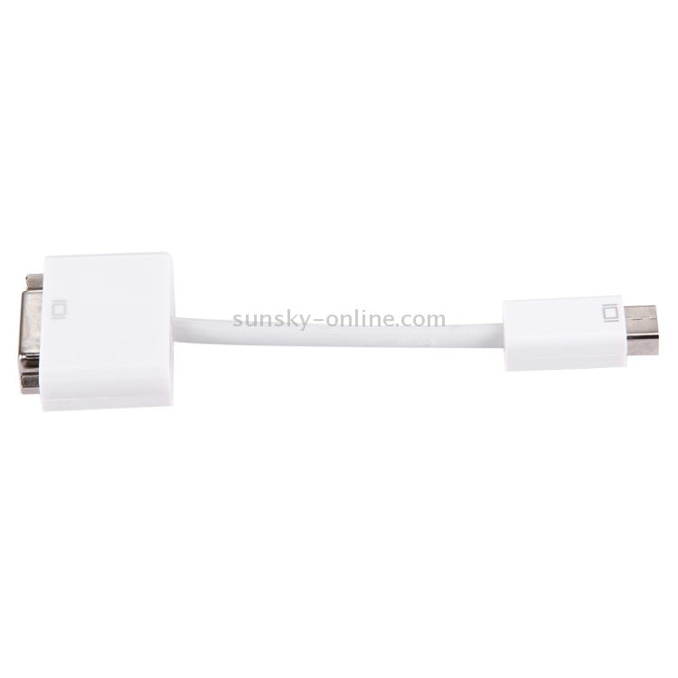 Mini DVI to DVI 24+1 Adapter for Macbook(White) Mini DVI to DVI 24+1 Adapter for Macbook(White)
