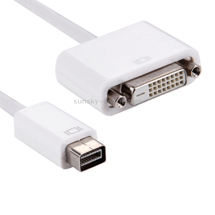 Mini DVI to DVI 24+1 Adapter for Macbook(White) Mini DVI to DVI 24+1 Adapter for Macbook(White)