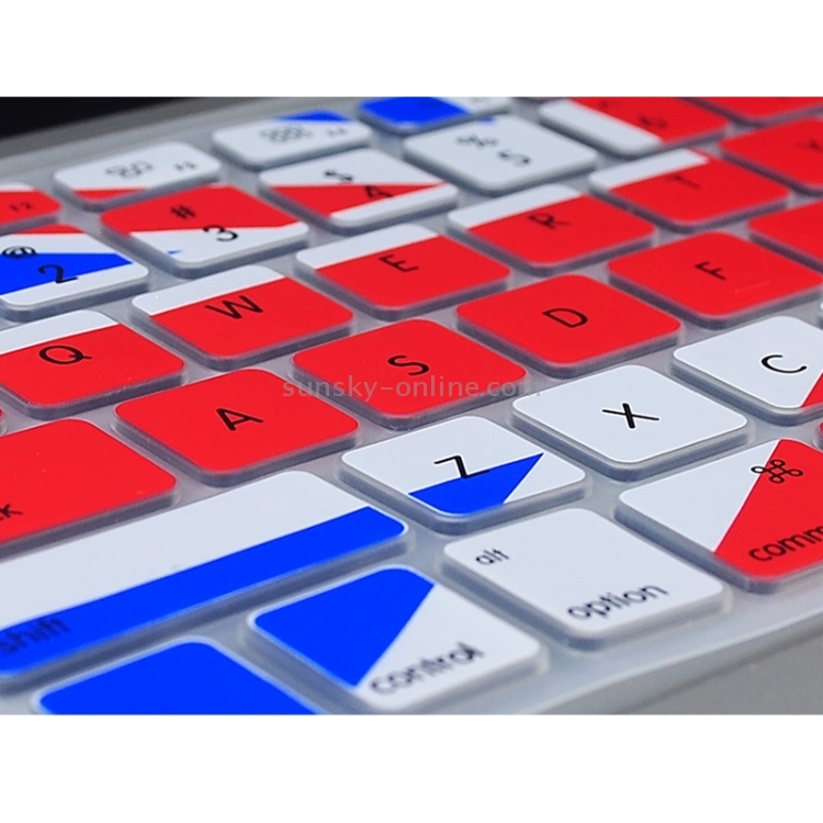 Universal UK Flag Pattern Silicon Soft Keyboard Protector Cover Skin Protective Film for MacBook 13.3 inch & 15.4 inch