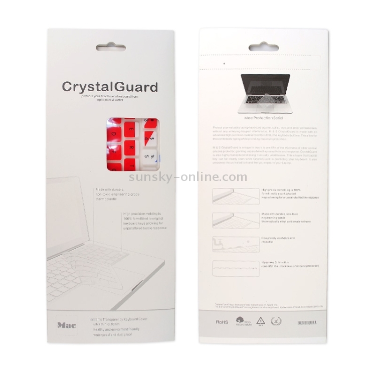 Universal UK Flag Pattern Silicon Soft Keyboard Protector Cover Skin Protective Film for MacBook 13.3 inch & 15.4 inch