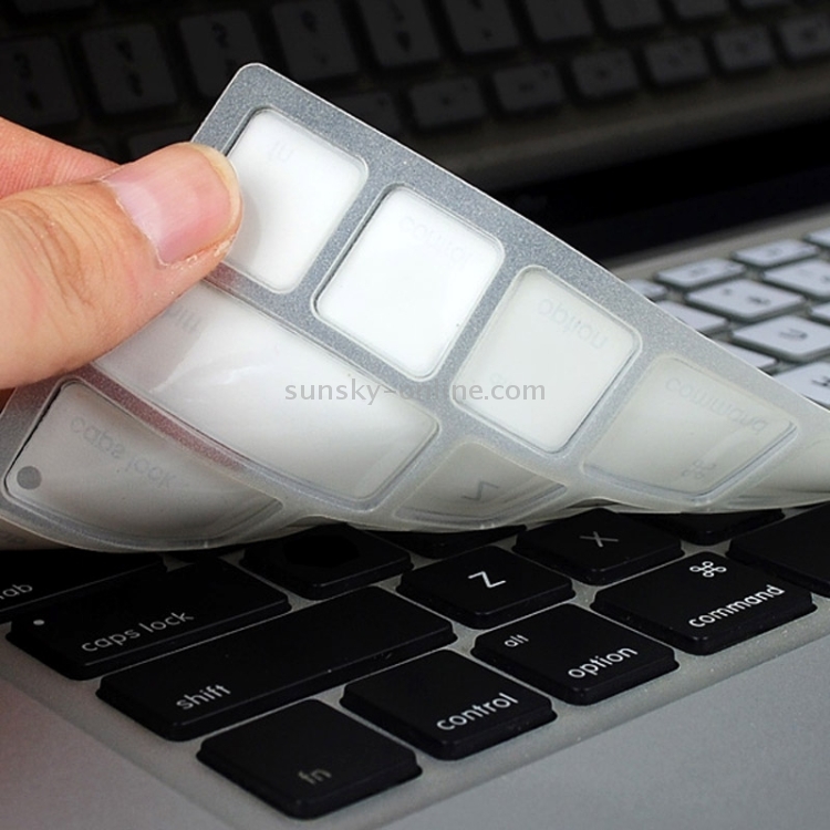 Universal Night Light Silicon Soft Keyboard Protector Cover Skin Protective Film for MacBook 13.3 inch & 15.4 inch(White) Universal Night Light Silicon Soft Keyboard Protector Cover Skin Protective Film for MacBook 13.3 inch & 15.4 inch(White)