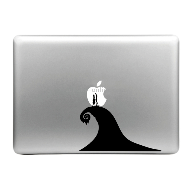 Hat-Prince Lovers Pattern Removable Decorative Skin Sticker for MacBook Air / Pro / Pro with Retina Display, Size: M Hat-Prince Lovers Pattern Removable Decorative Skin Sticker for MacBook Air / Pro / Pro with Retina Display, Size: M