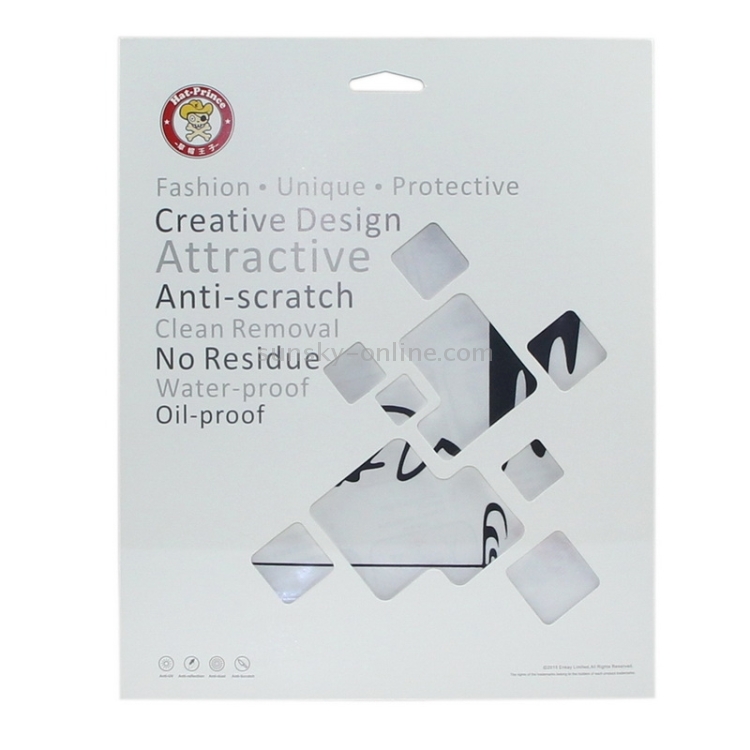 Hat-Prince Loading Pattern Removable Decorative Skin Sticker for MacBook Air / Pro / Pro with Retina Display, Size: L Hat-Prince Loading Pattern Removable Decorative Skin Sticker for MacBook Air / Pro / Pro with Retina Display, Size: L