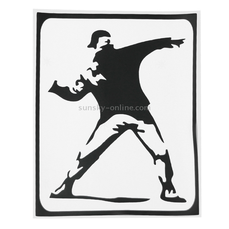 Hat-Prince Threw the Apple Pattern Removable Decorative Skin Sticker for MacBook Air / Pro / Pro with Retina Display, Size: M
