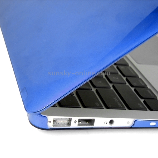 ENKAY for MacBook Air 11.6 inch (US Version) / A1370 / A1465 4 in 1 Crystal Hard Shell Plastic Protective Case with Screen Protector & Keyboard Guard & Anti-dust Plugs(Dark Blue) ENKAY for MacBook Air 11.6 inch (US Version) / A1370 / A1465 4 in 1 Crystal Hard Shell Plastic Protective Case with Screen Protector & Keyboard Guard & Anti-dust Plugs(Dark Blue)