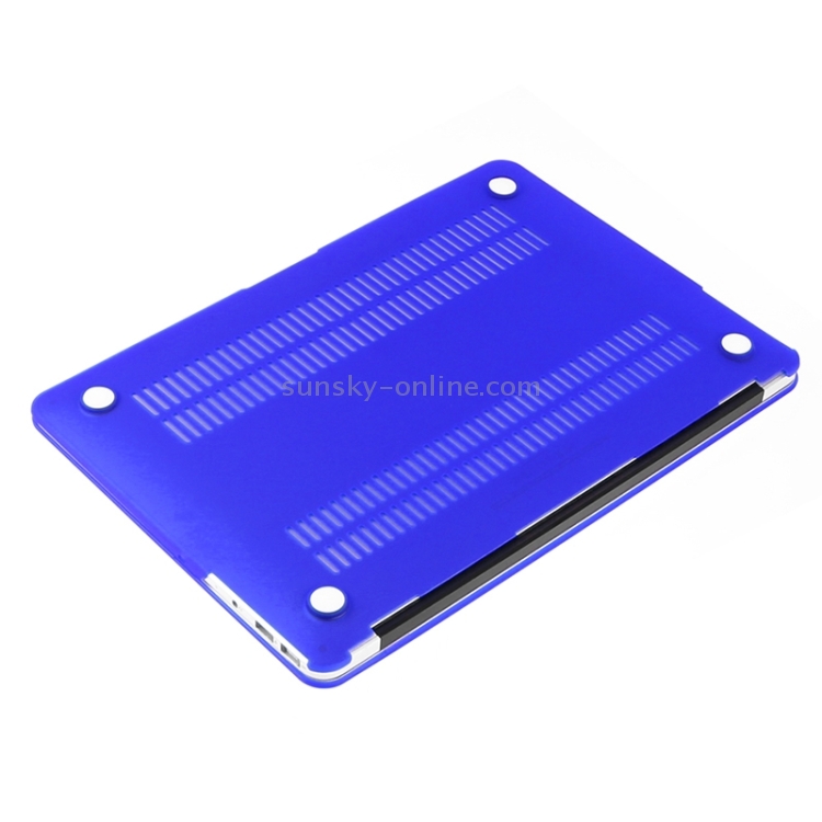 Coque de protection MacBook Air 13 A1369 et A1466 - Bleue