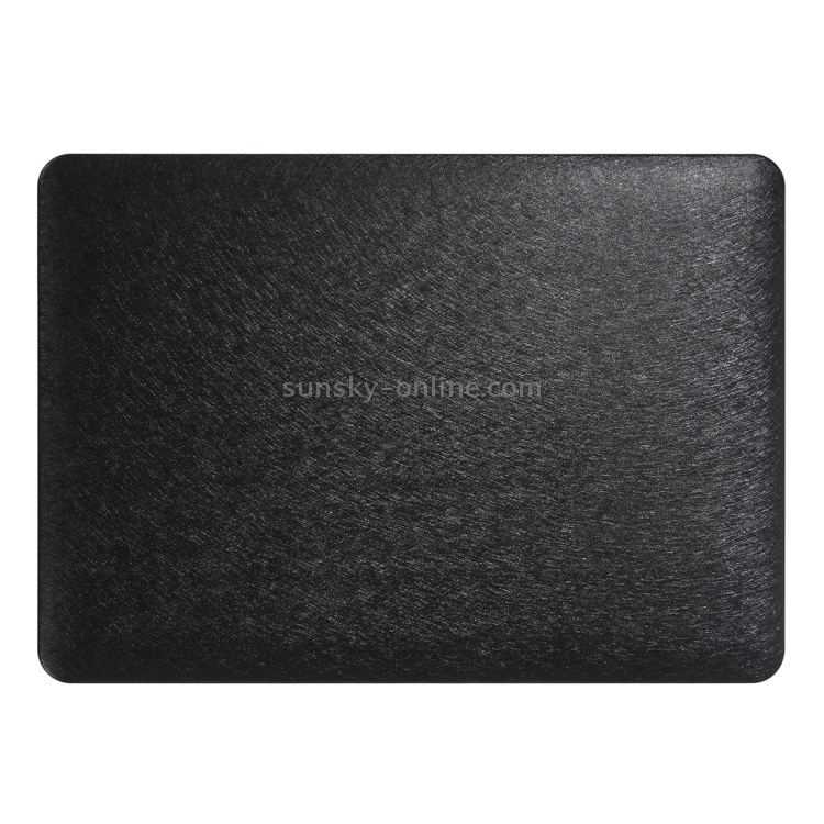 For Macbook Pro Retina 12 inch Silk Texture Apple Laptop PC Protective Case(Black) For Macbook Pro Retina 12 inch Silk Texture Apple Laptop PC Protective Case(Black)