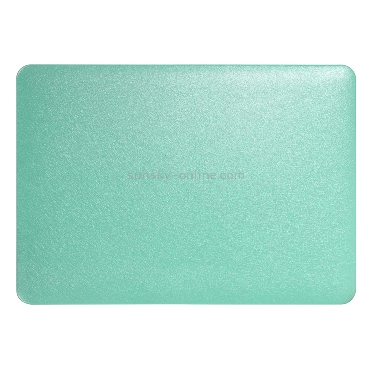 For Macbook Pro Retina 15.4 inch Silk Texture Apple Laptop PC Protective Case(Green) For Macbook Pro Retina 15.4 inch Silk Texture Apple Laptop PC Protective Case(Green)