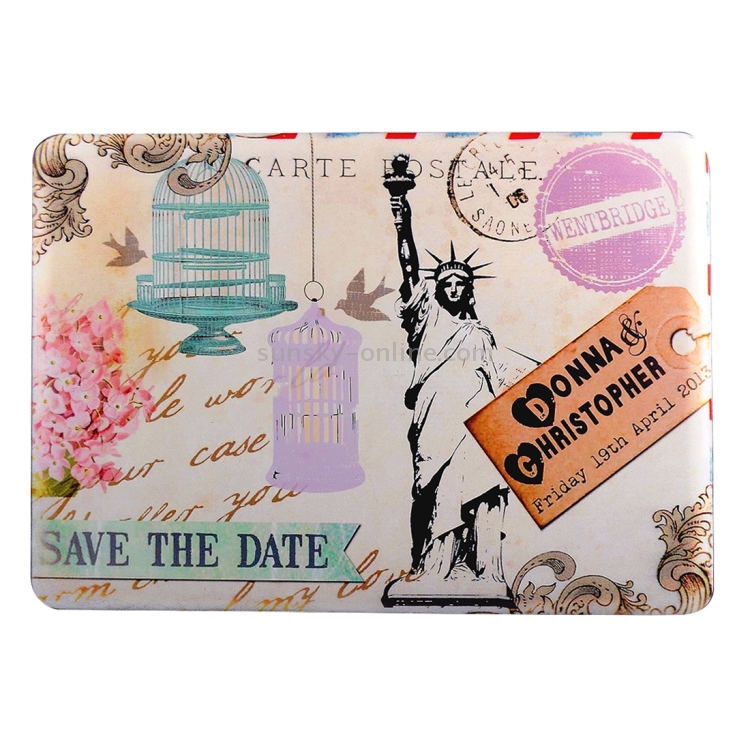 the Statue of Liberty Patterns Apple Laptop PC Protective Case for Macbook Air 13.3 inch the Statue of Liberty Patterns Apple Laptop PC Protective Case for Macbook Air 13.3 inch