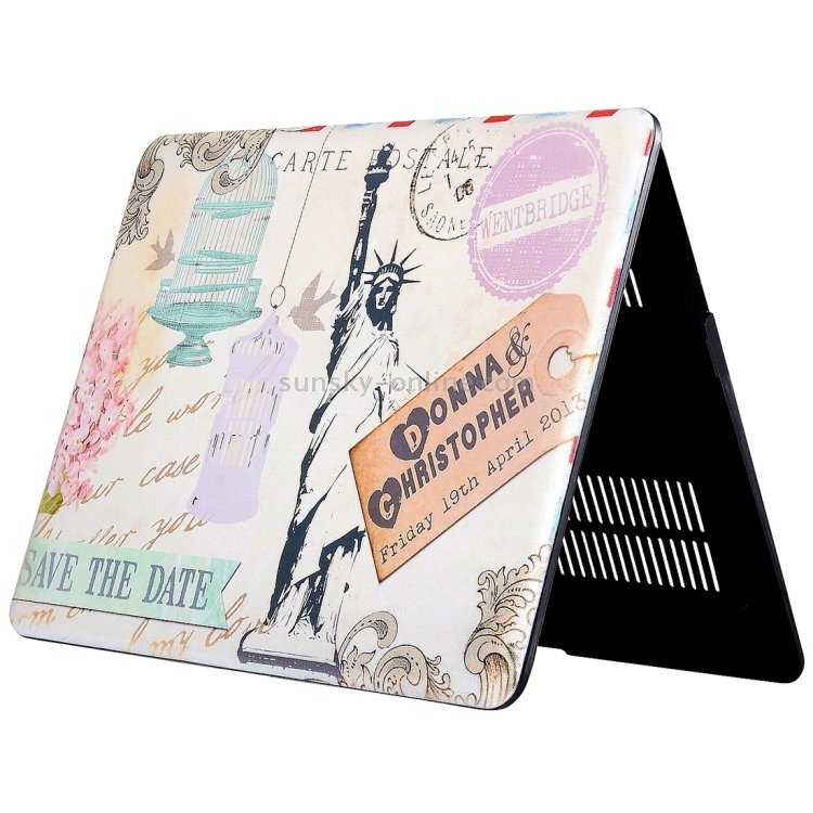 the Statue of Liberty Patterns Apple Laptop PC Protective Case for Macbook Air 13.3 inch the Statue of Liberty Patterns Apple Laptop PC Protective Case for Macbook Air 13.3 inch