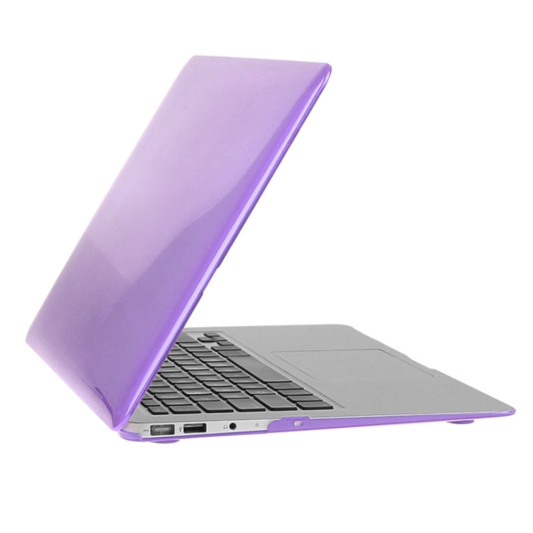 ENKAY for Macbook Air 13.3 inch (US Version) / A1369 / A1466 Hat-Prince 3 in 1 Crystal Hard Shell Plastic Protective Case with Keyboard Guard & Port Dust Plug(Purple) ENKAY for Macbook Air 13.3 inch (US Version) / A1369 / A1466 Hat-Prince 3 in 1 Crystal Hard Shell Plastic Protective Case with Keyboard Guard & Port Dust Plug(Purple)