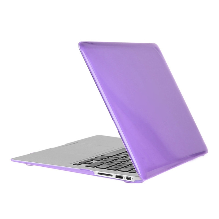 ENKAY for Macbook Air 13.3 inch (US Version) / A1369 / A1466 Hat-Prince 3 in 1 Crystal Hard Shell Plastic Protective Case with Keyboard Guard & Port Dust Plug(Purple) ENKAY for Macbook Air 13.3 inch (US Version) / A1369 / A1466 Hat-Prince 3 in 1 Crystal Hard Shell Plastic Protective Case with Keyboard Guard & Port Dust Plug(Purple)