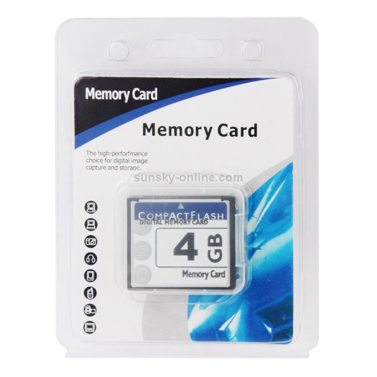 Carte mémoire compact Flash 4Go