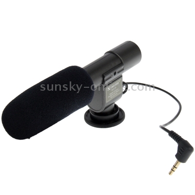 Mini micrófono estéreo profesional para videocámara DV - 1